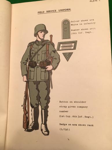 Periodical Notes on the German Army - Field Service Uniform.