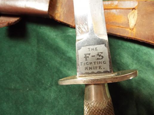 UNTOUCHED, ALL ORIGINAL, 1st Patt. FAIRBURN-SYKES FIGHTING KNIFE