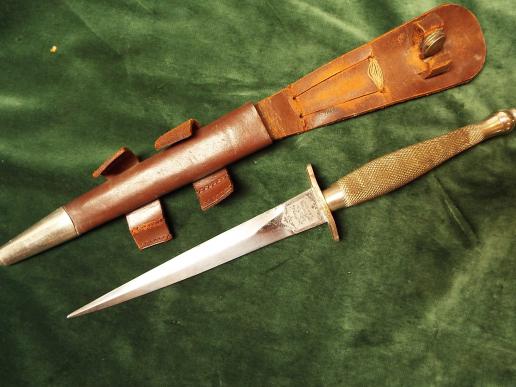 UNTOUCHED, ALL ORIGINAL, 1st Patt. FAIRBURN-SYKES FIGHTING KNIFE