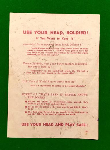 Korean War Grouping.