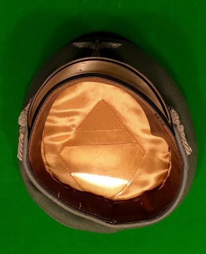 'Double Erel' Heer Official's Visor Cap.