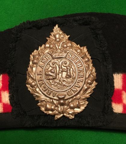 Argyll & Sutherland Highlanders Glengarry.