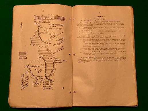 1944 Manual Warfare in the Far East.