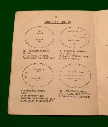 1942 Guide to Identification of German Units.