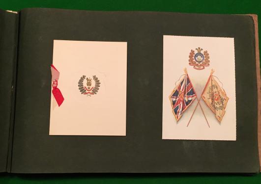 1913/14 Gale & Polden Christmas Card Sample and Order Book.