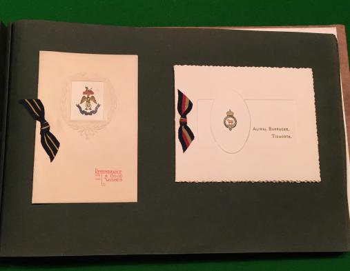 1913/14 Gale & Polden Christmas Card Sample and Order Book.