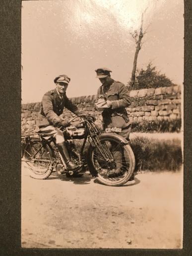 WW1 Photo album - K.O.S.B. Territorial Battalion.