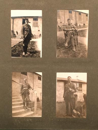 WW1 Photo album - K.O.S.B. Territorial Battalion.