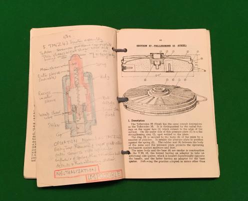 Manual Enemy Equipment Pt.I German Mines & Traps.