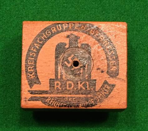 R.D.Kl. Reichsverband Deutscher Kleintierzüchter Official Stamp.