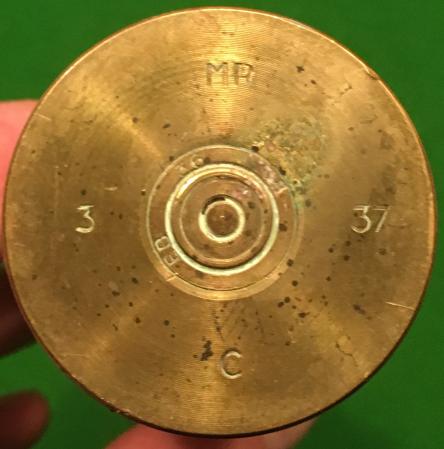 French 25mm Hotchkiss AP Round.