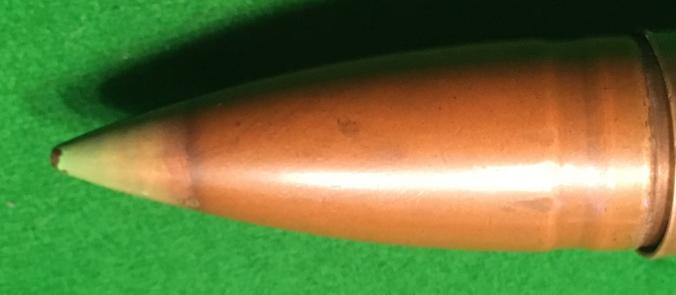 French 25mm Hotchkiss AP Round.