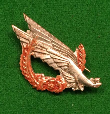 WW2 Polish 1st Kadrowa Rifle Brigade lapel badge.