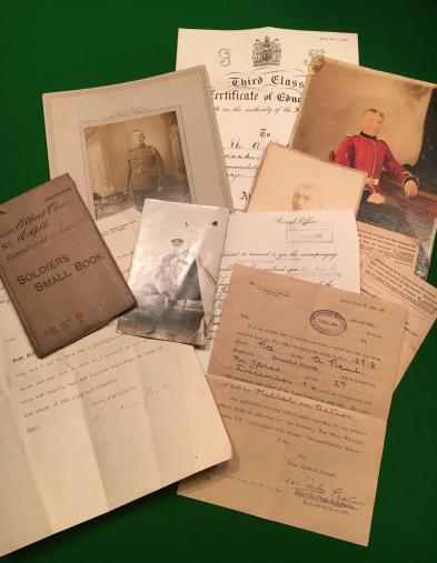 1914 Grenadier Guards Casualty Paperwork Grouping.