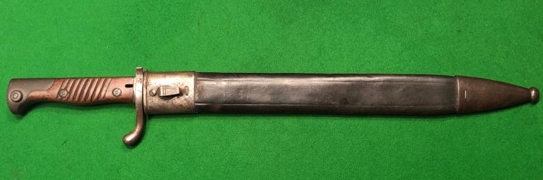 WW1 Imperial German Seitengewehr S98/05aA Bayonet.