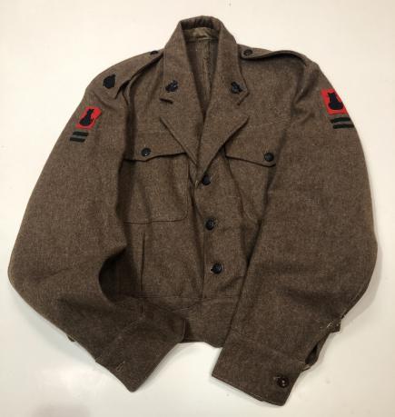 WW2 London Irish Officer's 56th Division BD Blouse.