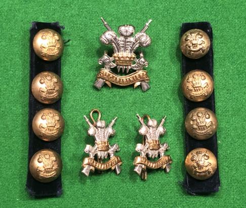 3rd Carabiniers Officer's Badge grouping.