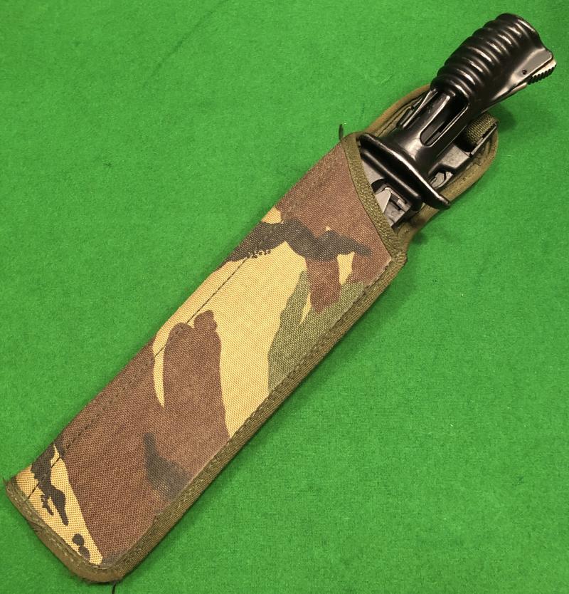 SA80 Bayonet and DPM PLCE Scabbard.