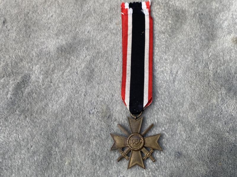 THIRD REICH WAR MERIT CROSS WITH SWORDS.