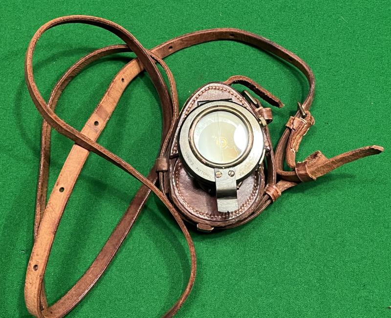 1918 Marching Compass and Case.