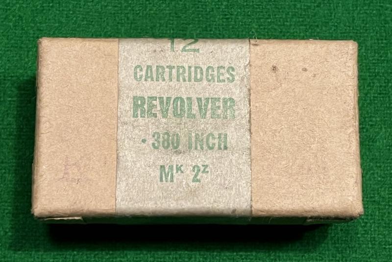 British WW2 Boxed .38 Ammunition.