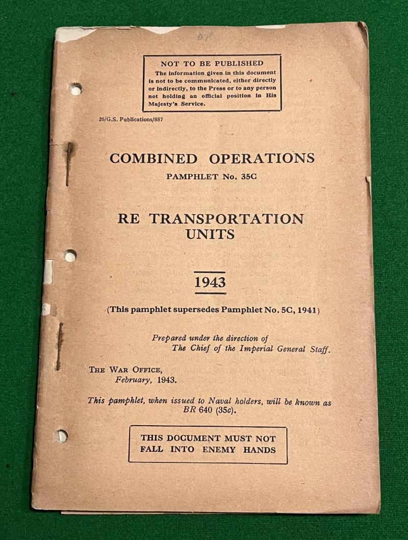 Combined Ops Manual - RE Transportation Units.