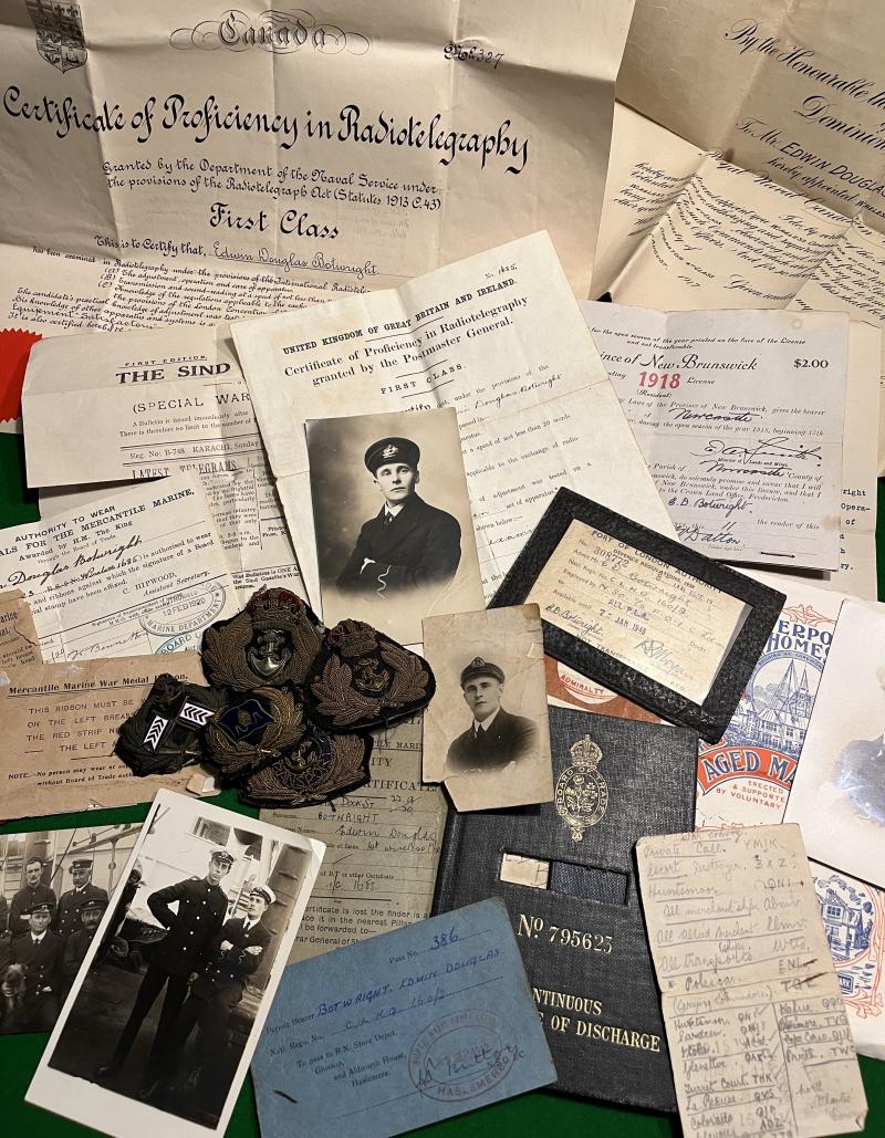 WW1 and WW2 Merchant Navy Grouping.