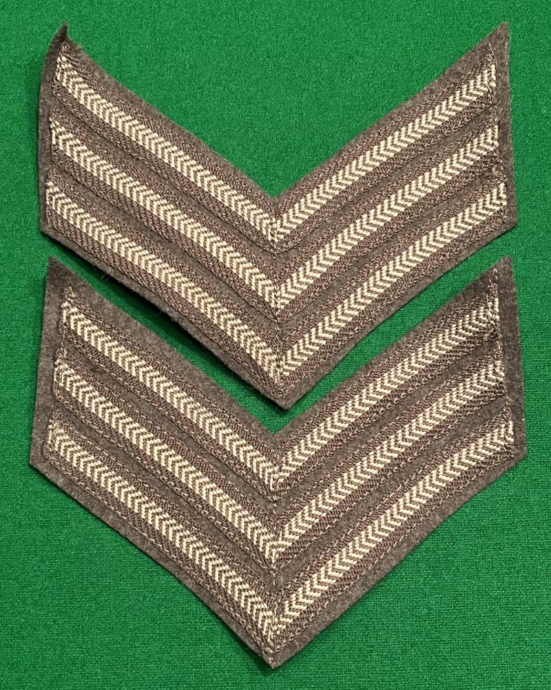 WW2 British Sergeant's Rank Stripes.