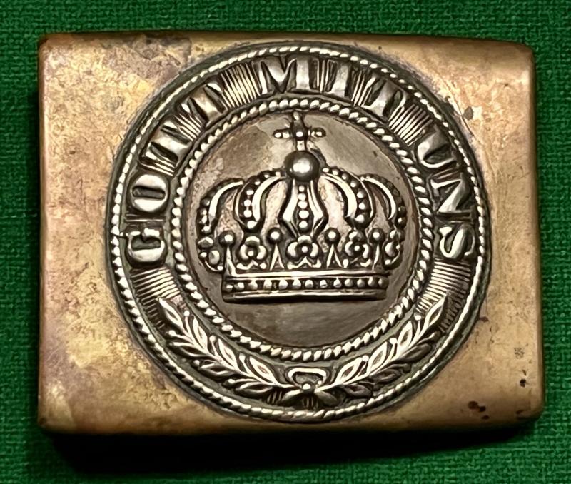 1847 Patt. Prussian Belt Buckle.
