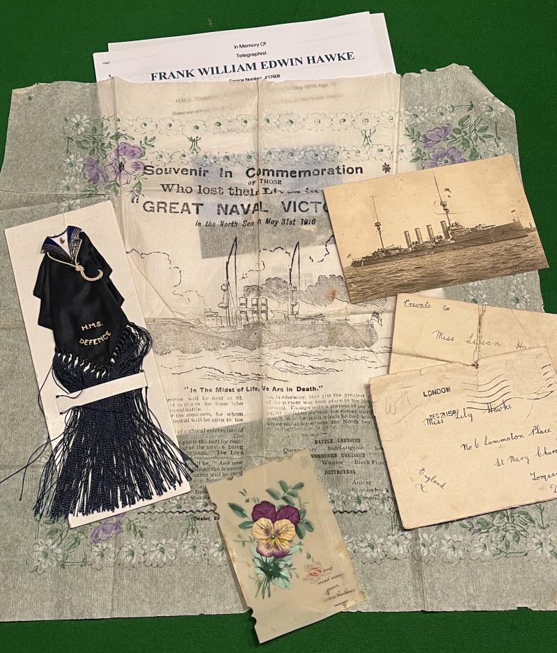 Jutland Casualty Souvenir Grouping.